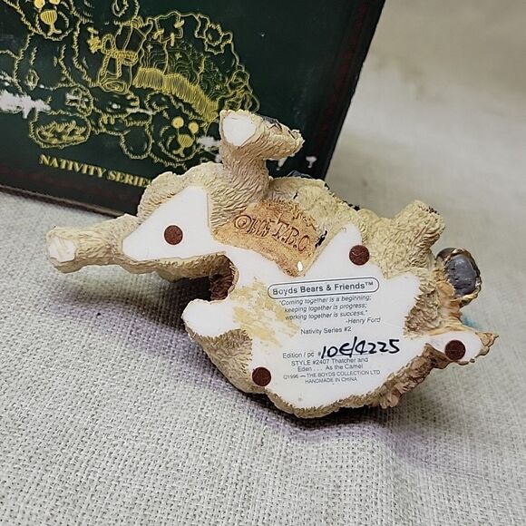 Boyds Bears and Friends Nativity Series #2 and #3 figures - Picture 7 of 10